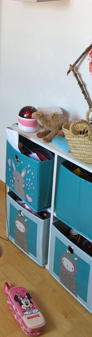 Kinderregal mit 6 Stoffboxen, Foto 1