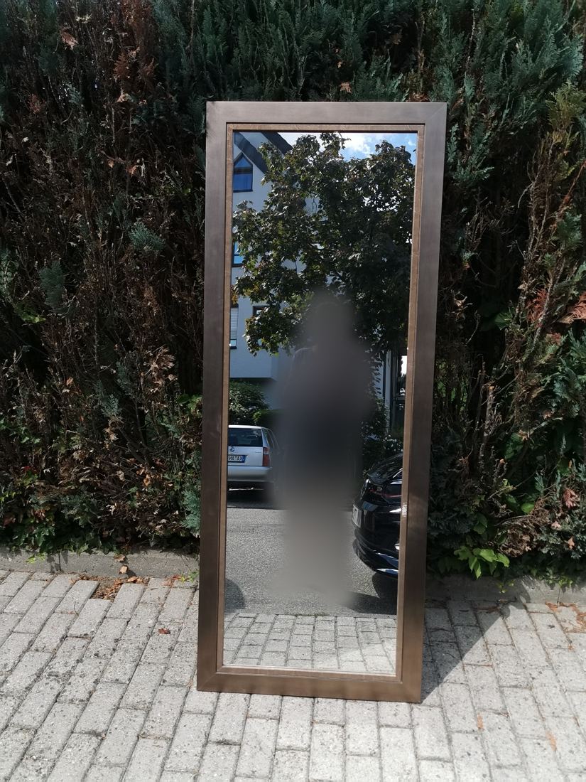 Standspiegel Bronze-Rahmen, Foto 1
