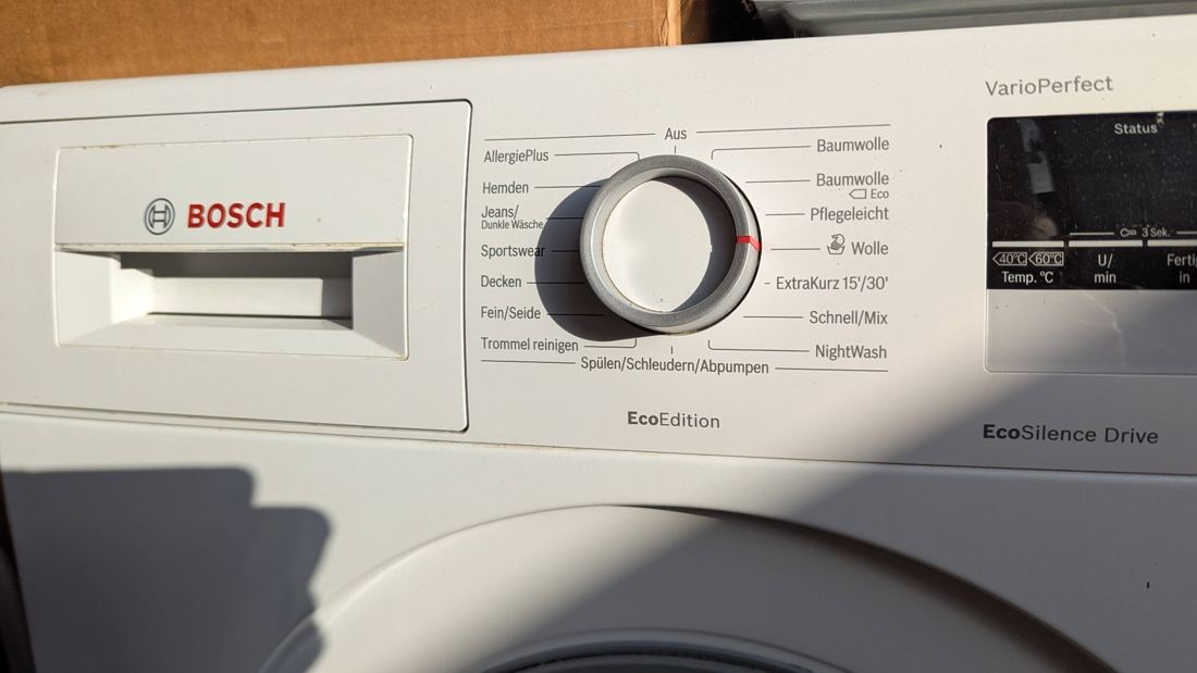 Bosch Waschmaschine Serie 4 VarioPerfect, Foto 2